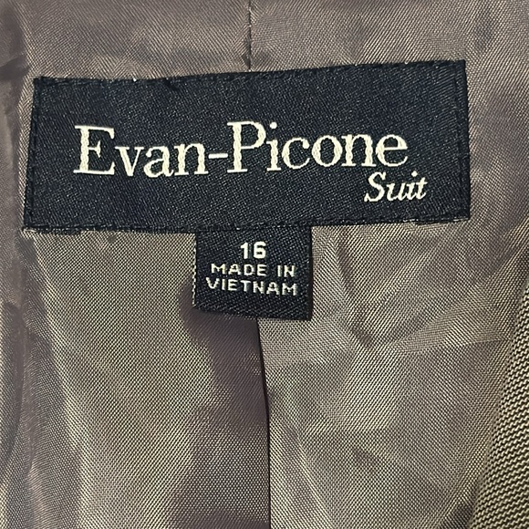 EVAN PICONE Suit Jacket. Size 16 - Picture 7 of 11